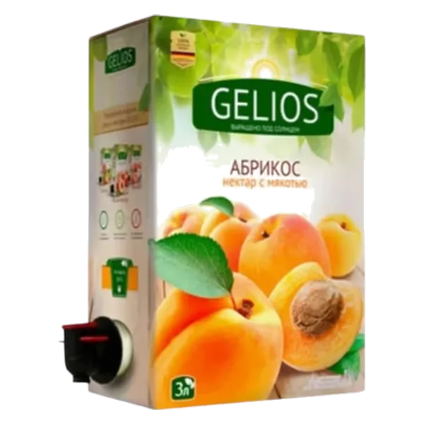 Нектар Абрикос с мякотью GELIOS