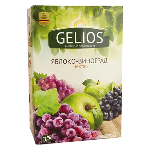 Нектар Яблоко-Виноград GELIOS